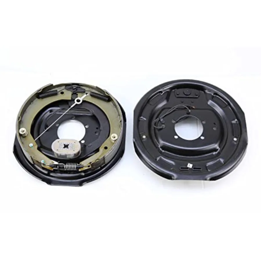 Trailer Hub Drum Kits 6 on 5.5 B.C. with 12x2 SelfAdjusting Electric Brakes for 6000 Lbs Axle Ideal for HeavyDuty Cargo Transpo