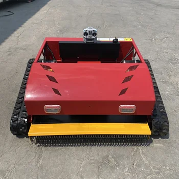 Robot Tagliaerba Telecomandato Personalizzabile, Mini Falciatrice a Flagelli per Prato
