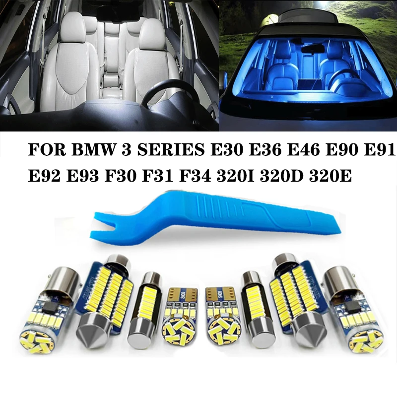 

Car LED Interior Light Canbus For BMW 3 Series E30 E36 E46 E90 E91 E92 E93 F30 F31 F34 320i 320d 320e Coupe Touring