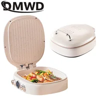 Electric Baking Pan 33cm Enlarged Baking Tray Double-sided Heating Skillet Crepe Maker Ceramic Non-stick Coating Pancake Machine 2