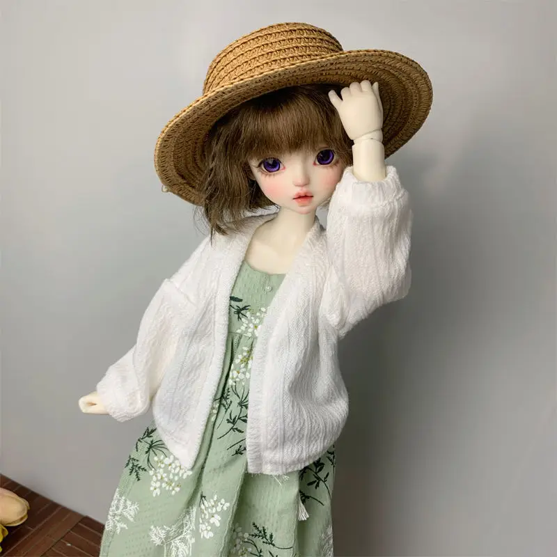 A103 BJD 1/4 ドール 衣装 トップス  ハンドメイド Customized) 1/4 Doll's Clothes for 45cm Bjd Doll Printing