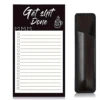 2 pcs/{1 Piece Magnetic Shopping List Notepad & 1 Piece Magnetic Pen Case} Fun Note Book, Magnet Refrigerator Notepad & Pen Case 1