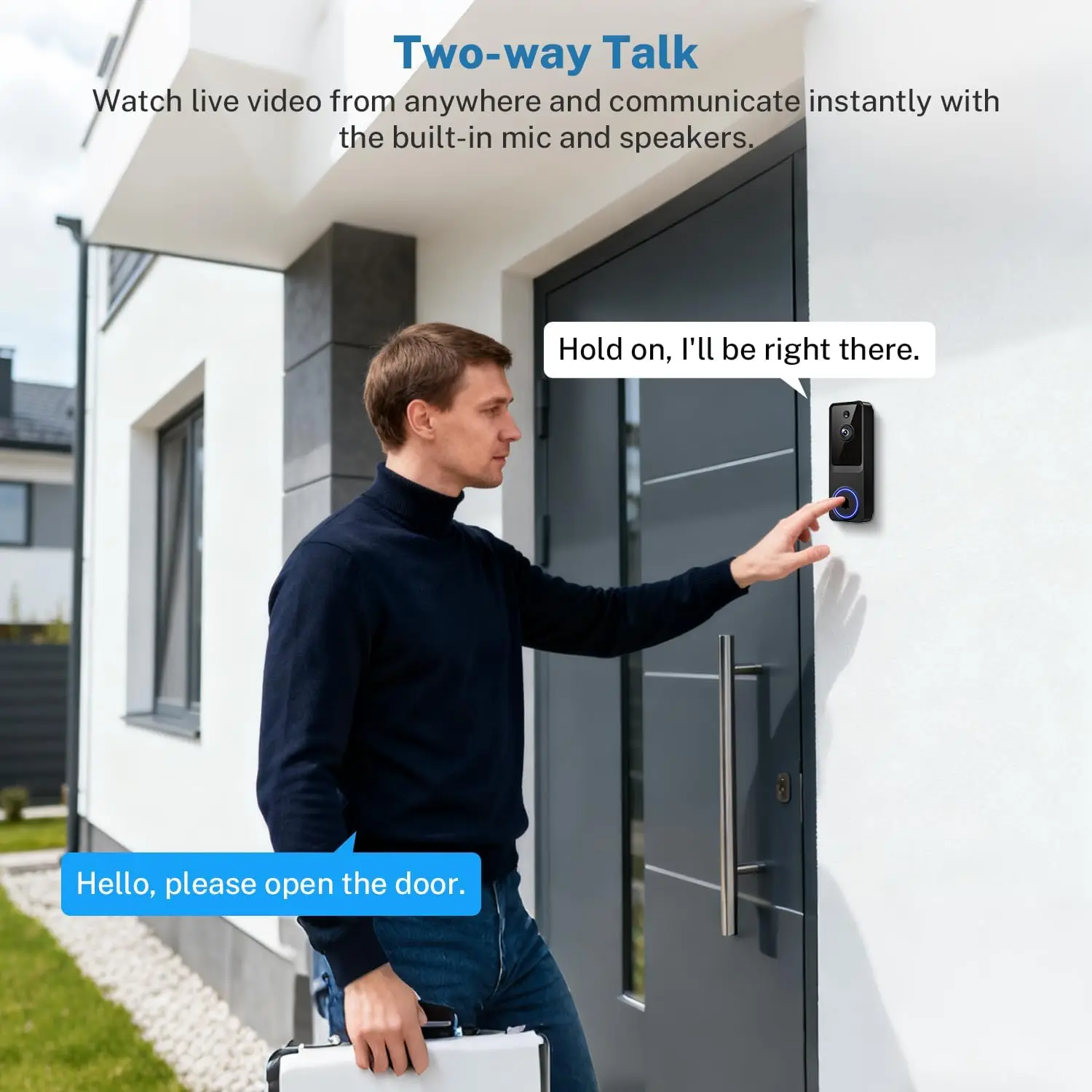 two-way audio communication