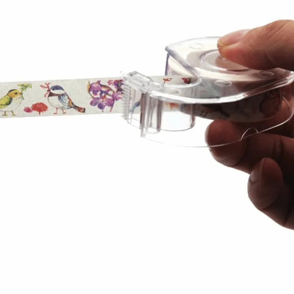 Taglierina per nastro adesivo per dispenser per nastro adesivo per nastro adesivo per nastro adesivo per diario da ufficio - immagine 2