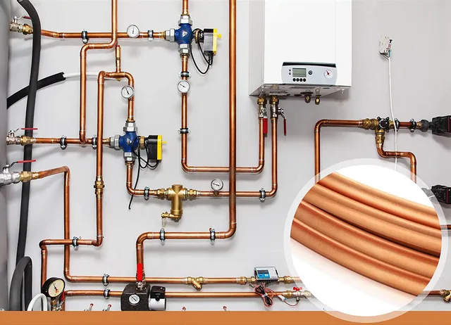 Tubo In Rame Morbido 2M - Diametro Esterno 4mm, Interno 3mm Per Refrigerazione E Elettronica