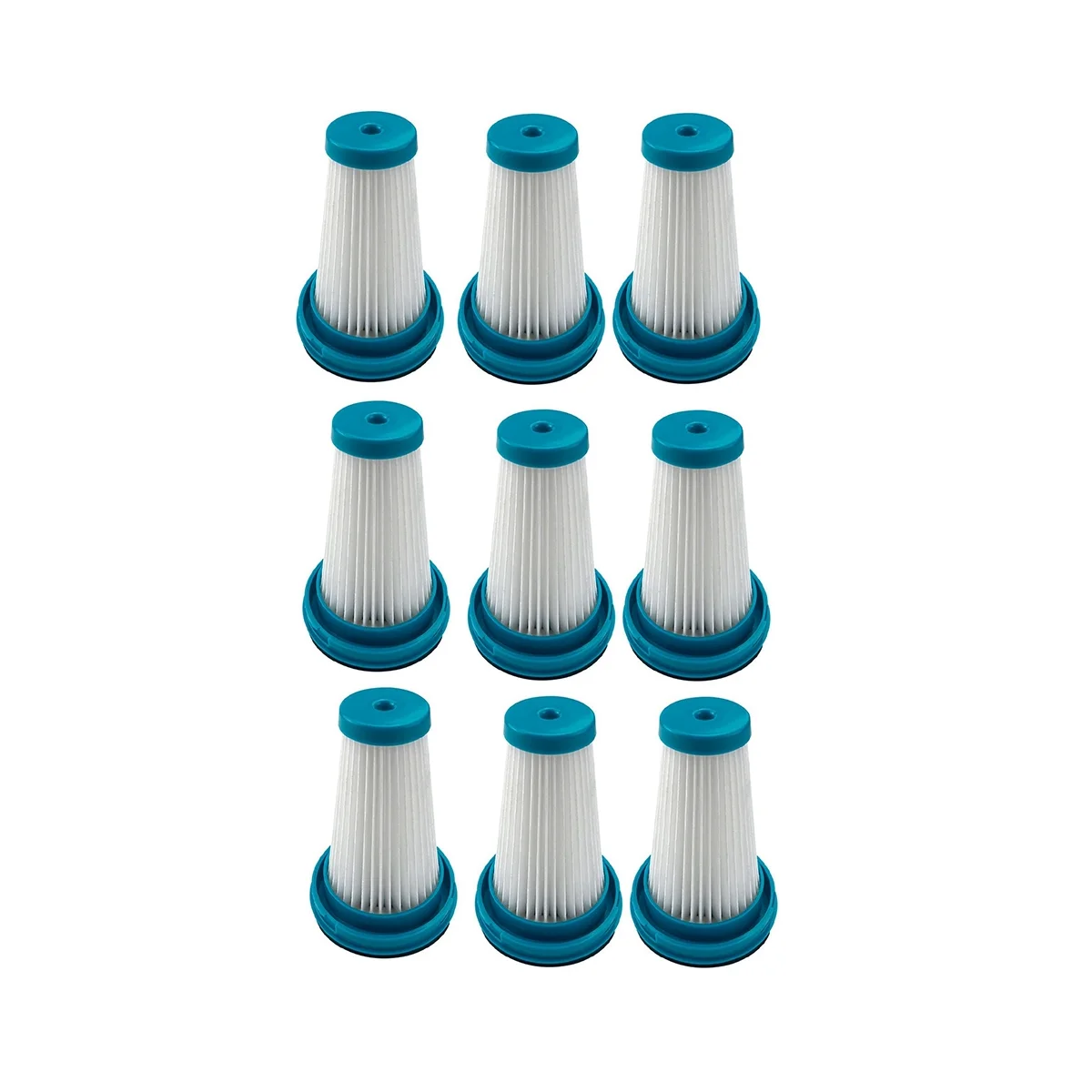 

9PCS Vacuum Pleated Filter Spare Parts Accessories for HSV320J/HSV420J for Household Sweeper Cleaning Tool