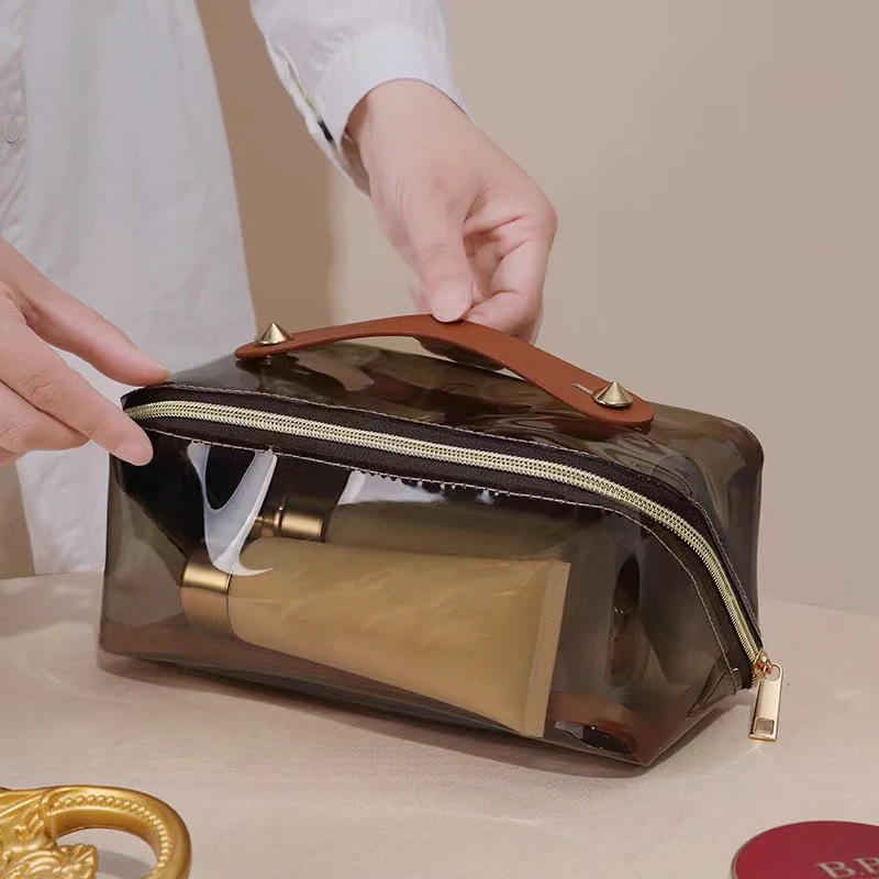 Large Capacity Waterproof Toiletry and Makeup Travel Bag - Portable and Versatile