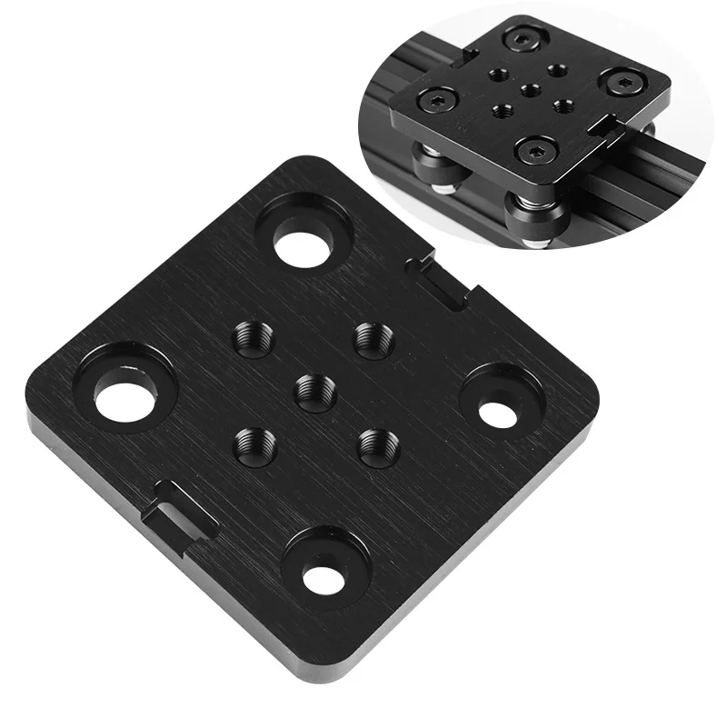 3D Printer Openbuilds Mini V-Wheel Construction Plate Mounting Plate Engraving Machine CNC Accessories