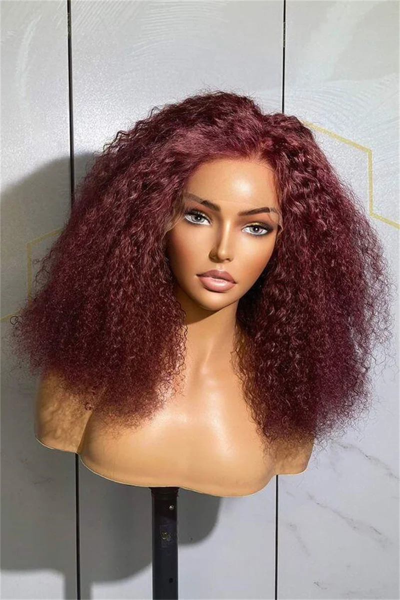 natural-26inch-preplucked-wine-99j-kinky-curly-180density-lace-front-wig-for-black-women-baby-hair-heat-resistant-glueless-daily