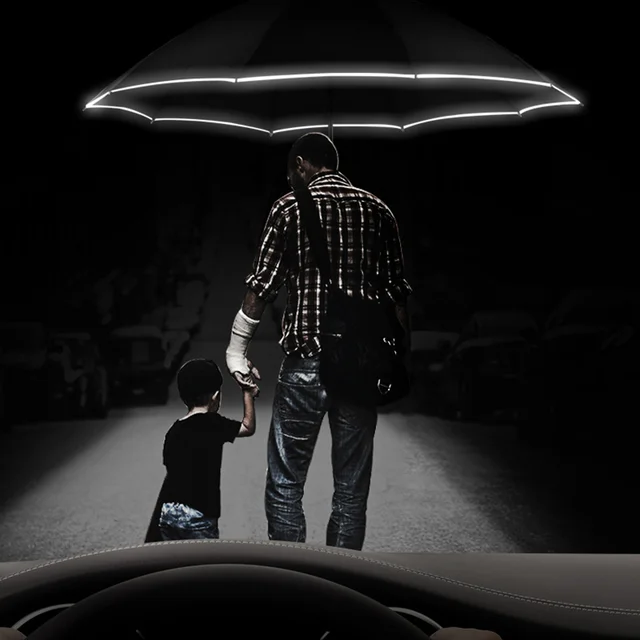 Xiaomi Mechanikus Átlátszó Fogantyú Automatikus Esernyő Biztonsági Elleni Visszapattanásgátló 10 Csont Összecsukható Férfi Nagy - Image 3