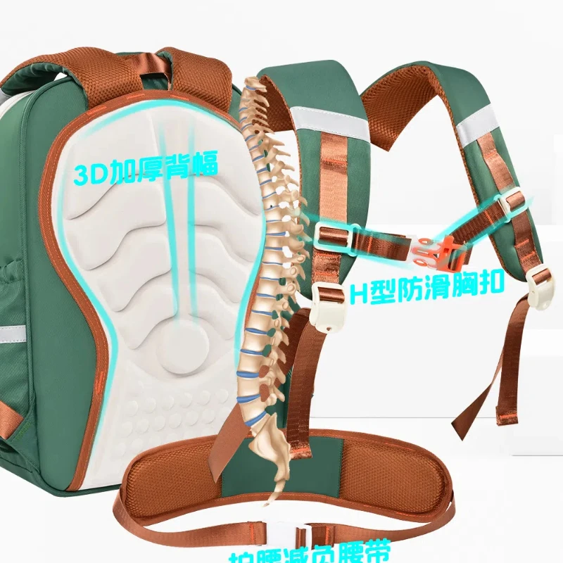 Kids Backpack Children School Bags Girls Boys Orthopedic School Backpack Waterproof Primary Schoolbag Book Bag Mochila Infanti 6