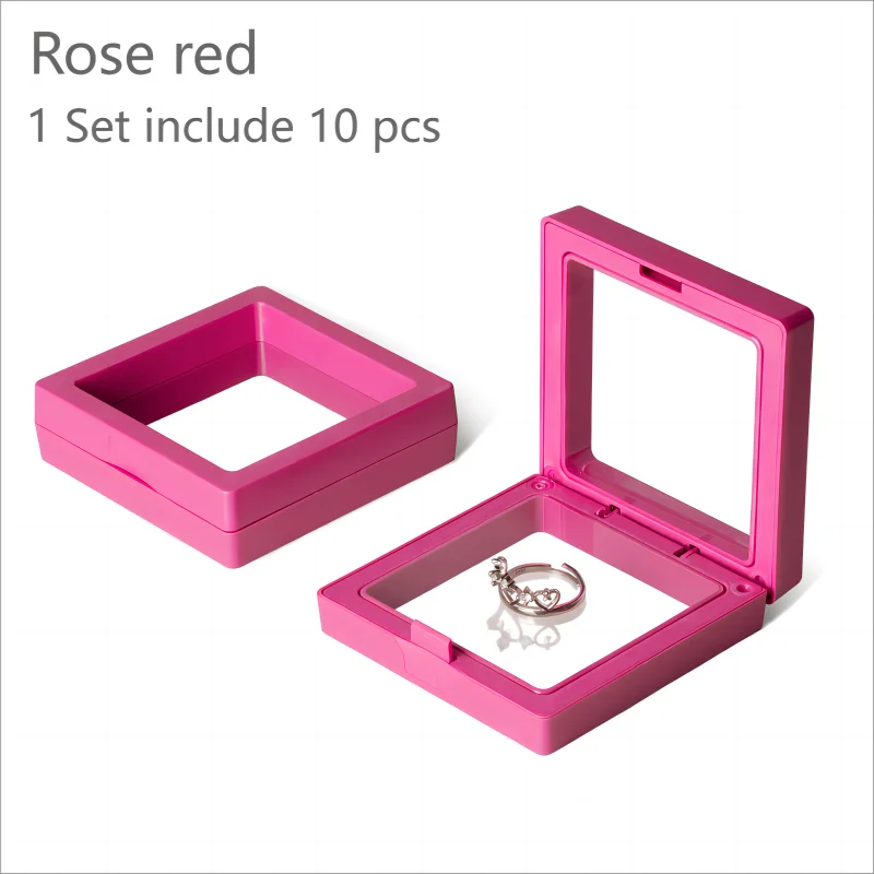 10 PCS Rose red