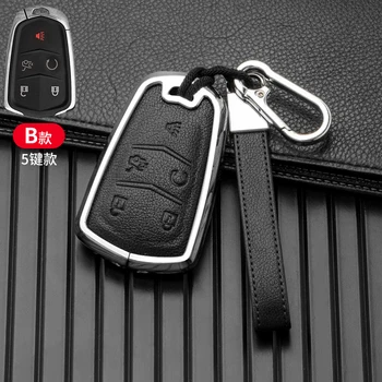 Custodia per chiave auto per Cadillac ESV Escalade CTS XTS SRX ATS 2015 2016 2017 2018 CT5 XT5 XT6 accessori - Custodia per chiave originale per auto Shell per Cadillac ESV Escalade CTS XTS SRX ATS