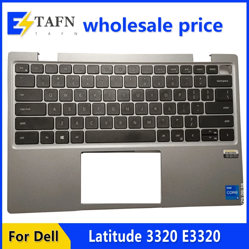 Nuovo Originale Per Dell Latitude 3320 E3320 Laptop Palmrest Case Keyboard Cover Superiore Versione Inglese Usa