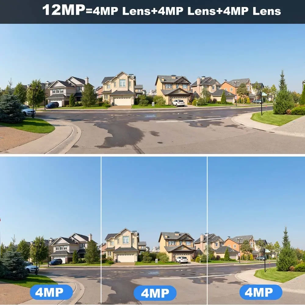 Cámara de seguridad IP para exteriores