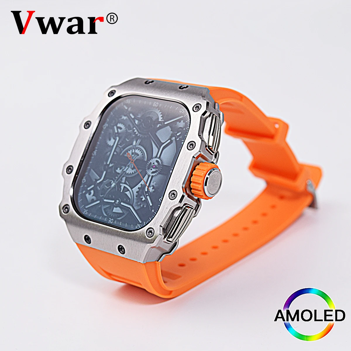 

Business Smart Watch Men 2.0" AMOLED AOD Bluetooth Call Men's Sport Smartwatch IP68 Waterproof for Android IOS 2024 NEW