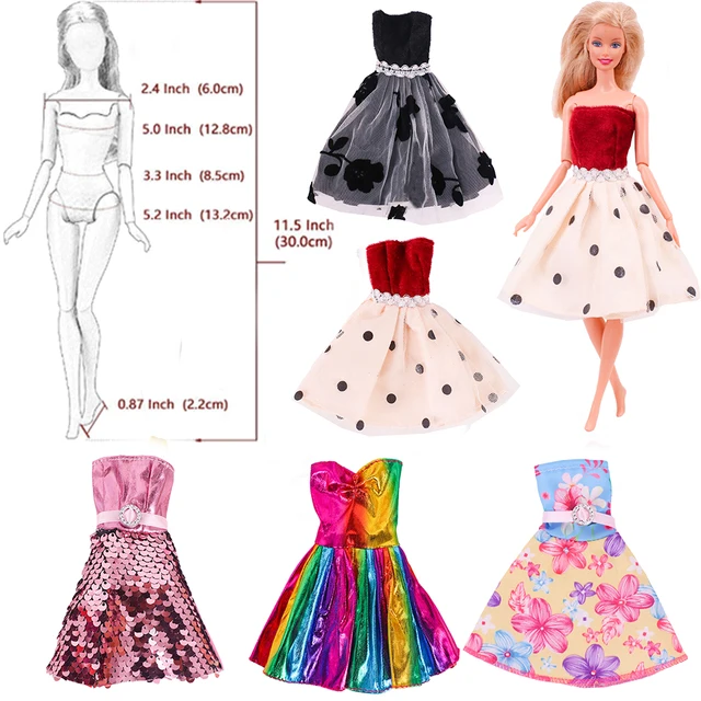Barbie Clothes Size In Cm Doll House Accessories,Barbies Doll