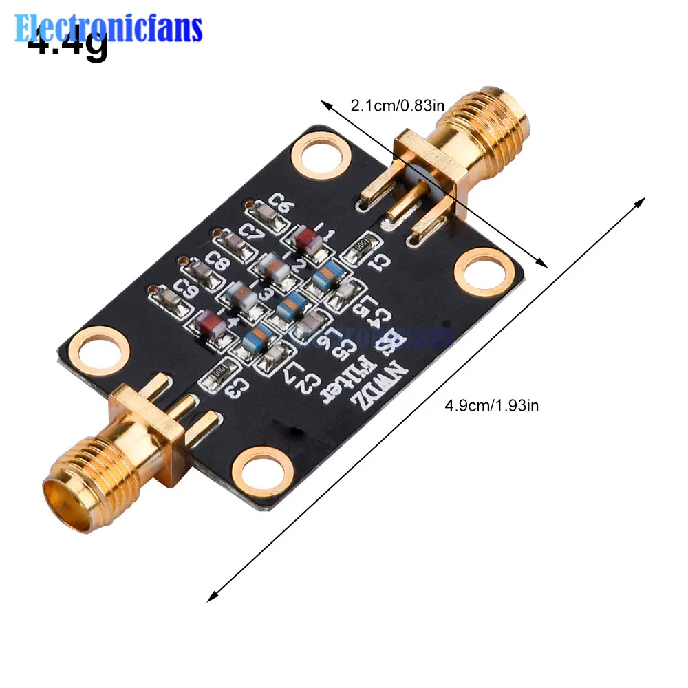 88-108MHz Band Stop Filter Module Passive Notch Filter Digital FM Interference Roof Filter Accessories Communication System