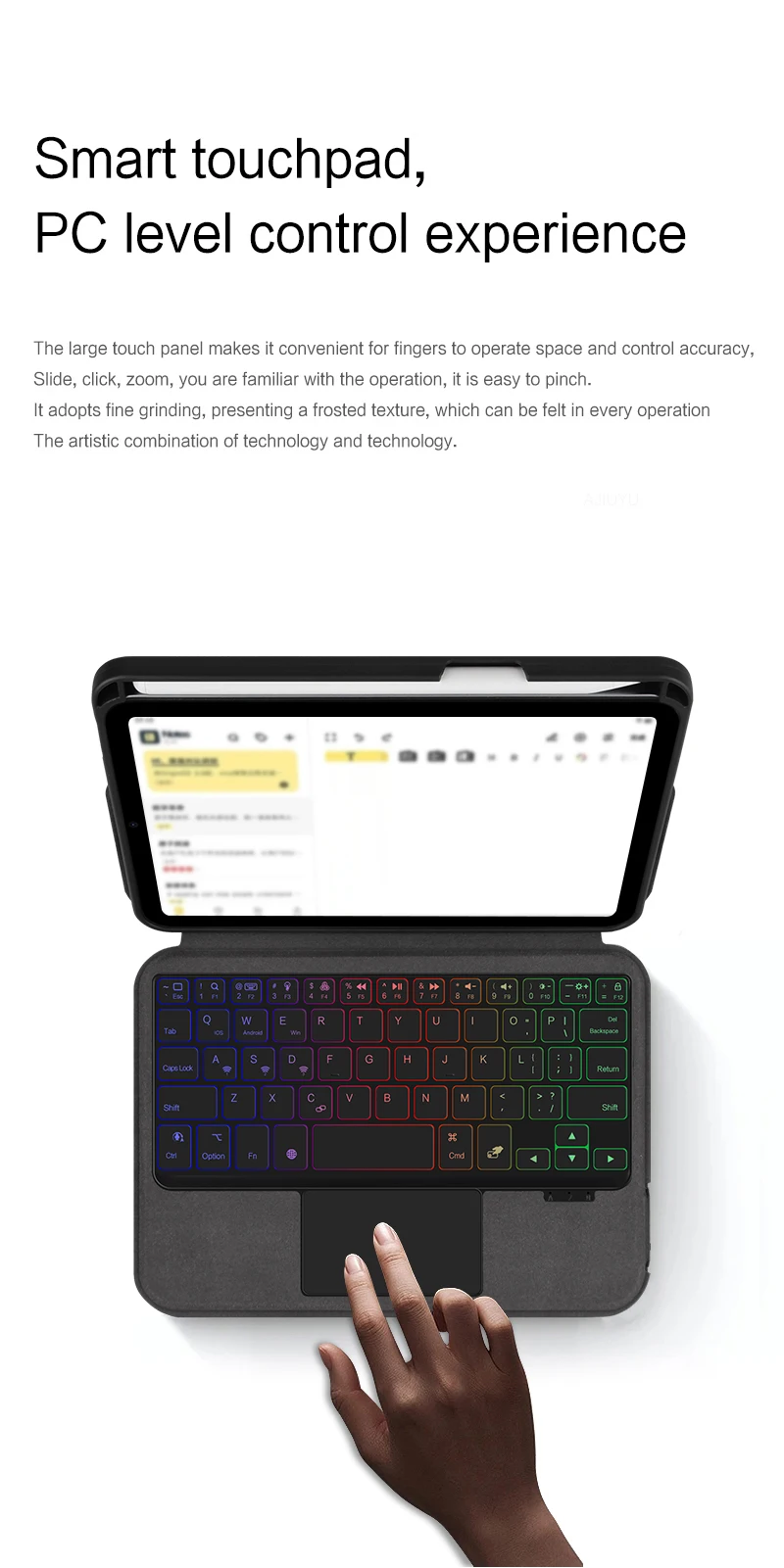 para iPad Mini 6 2021, 6ª Geração, Espanhol e Português, 8.3