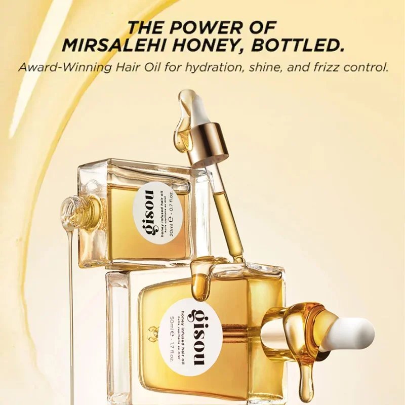 Honey Hair Care Essential Oil 20ml Improve Dry Hair Care Flexibility Fragrance Retention Conditioner hair essence oil hair oil