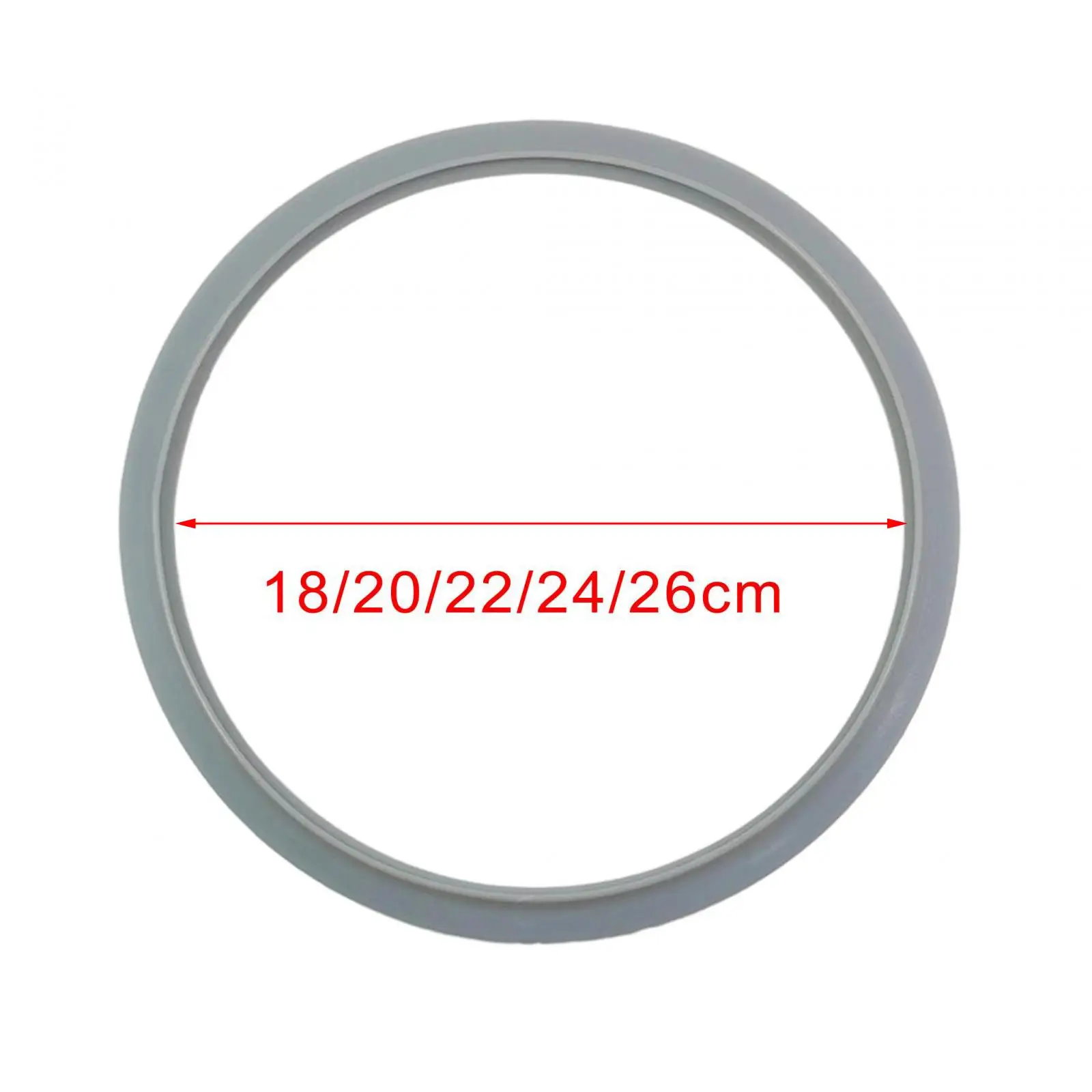 Description Picture 2 of itemReplacement Gasket, Cooking Sealing Ring, Silicone Cook Pot Gasket, Portable Pressure Cooker Sealing Ring for Cookware