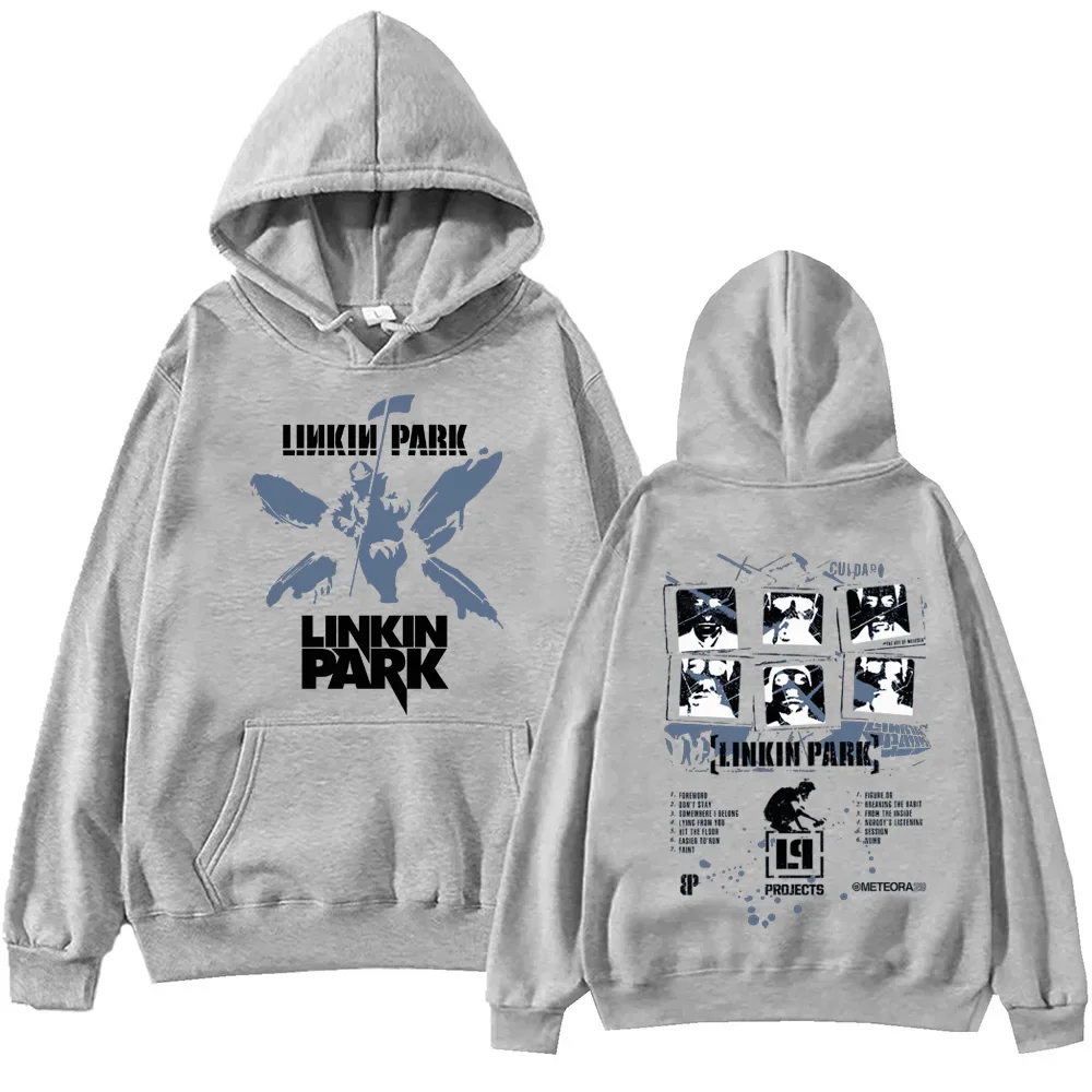 Linkin-Park Hoodie Harajuku  Pullover Tops Man Woman Sweatshirt Fans Gift 3
