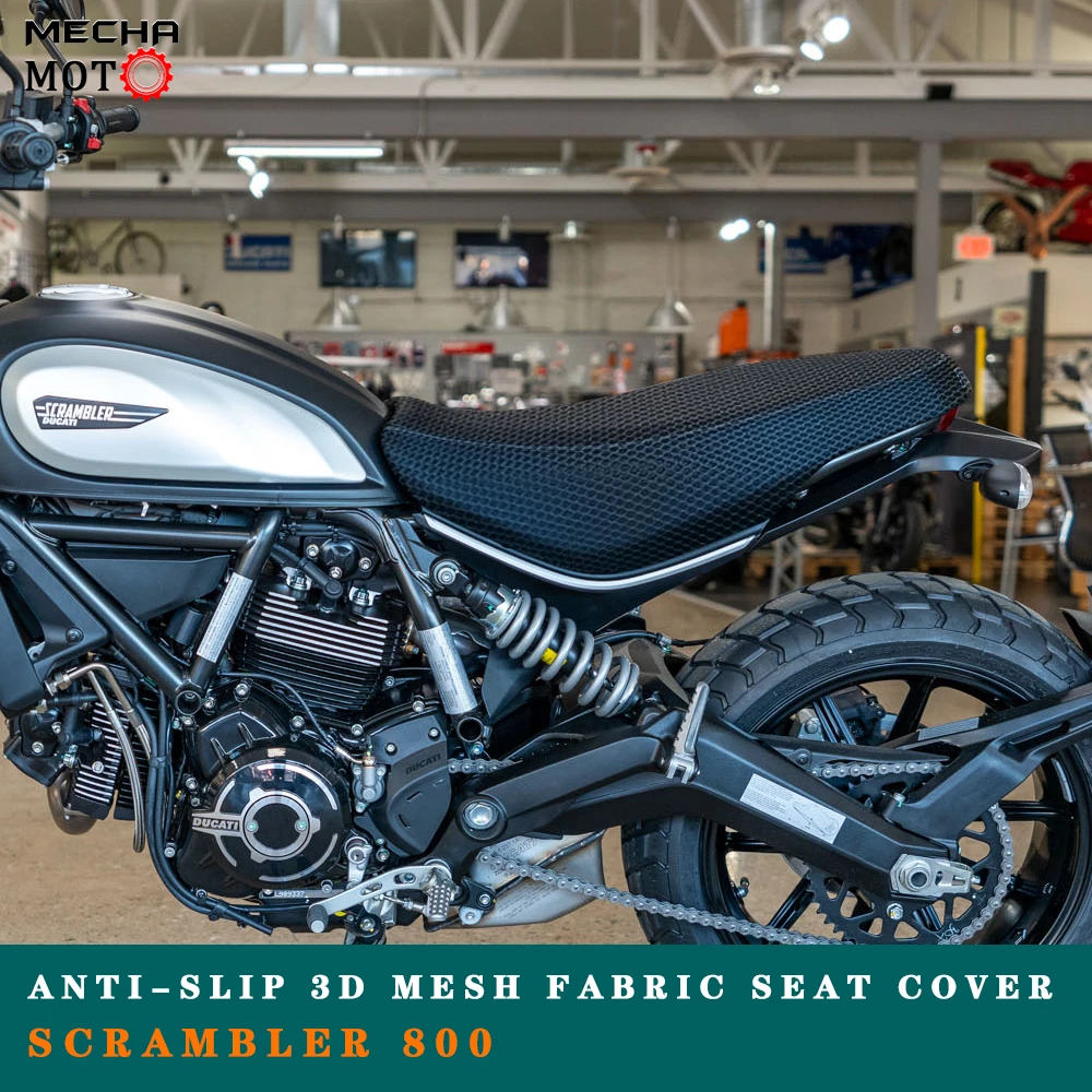 Housse de siège pour Ducati Scrambler 800, accessoires de moto, maille 3D,  protection élastique, coussin, tissu en Nylon | AliExpress