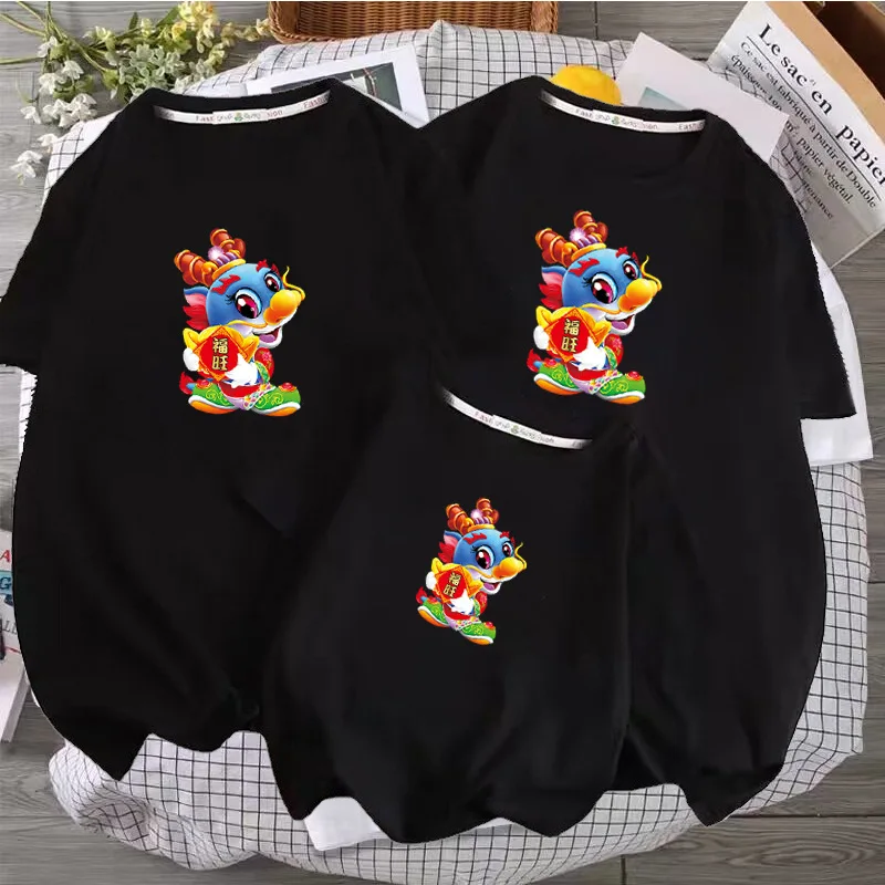 thumbnail image 2 of Camisetas familiares de Navidad 2023 a juego, camisetas de algodón para papá, mamá, niños, mamelucos para bebés, aspecto familiar, camisetas para fiesta de Navidad, conjuntos, ropa, regalo, 2 of 5