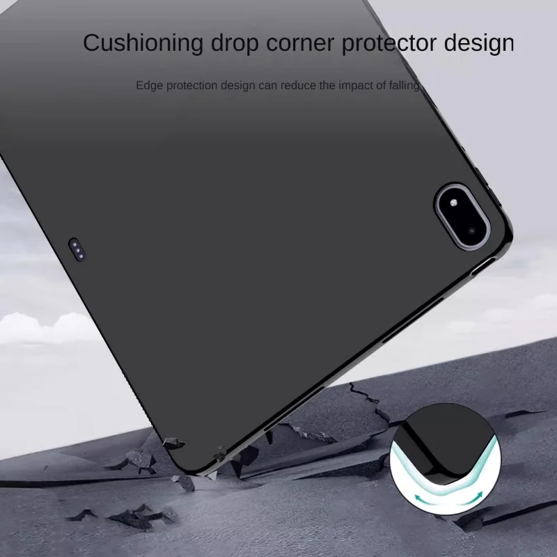 Durable Silicone Anti-Drop TPU Soft Tablet Case, 13.2-Inch
