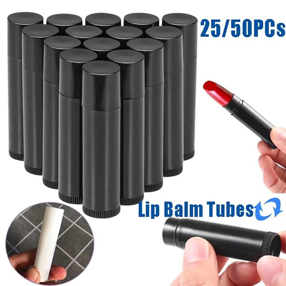 

5ml Plastic Travel Plastic Makeup Tools Handmade Sample Bottles DIY Lipstick Lip Balm Tube Refillable Bottles