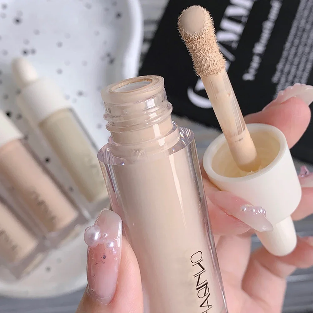 Cover Acne Dark Circles Concealer Cream Waterproof Lasting Moisturizing Contouring Liquid Foundation Face Korean Makeup Cosmetic liquid concealer makeup concealer waterproof concealer face concealer concealer foundation cream