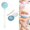 Multi-functional Bath Brush Long Handle Bath Brush Body Cream Lotion Applicator Back Massager Scrubber SPA 6