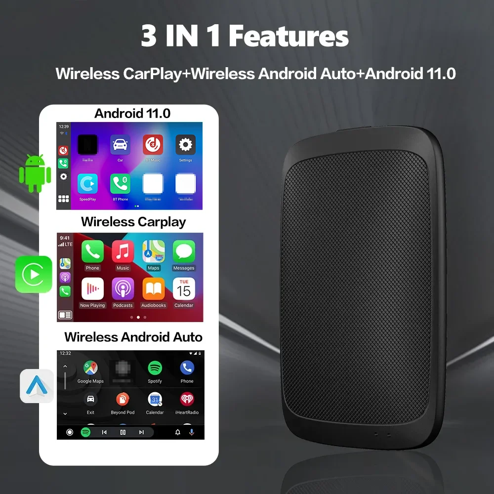 

Mini Carplay Wired To Wireless Auto YouTube Android11 Ai Box For Audi Mercedes Volkswagen Hyundai Toyota Volvo Lexus