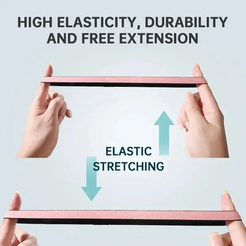 Description Picture 6 of item1PC Non-Slip Elastic Sweatband Outdoor Sports Headband Fitness Exercise Yoga Hair Band Football Running Sweatbands for Women Men