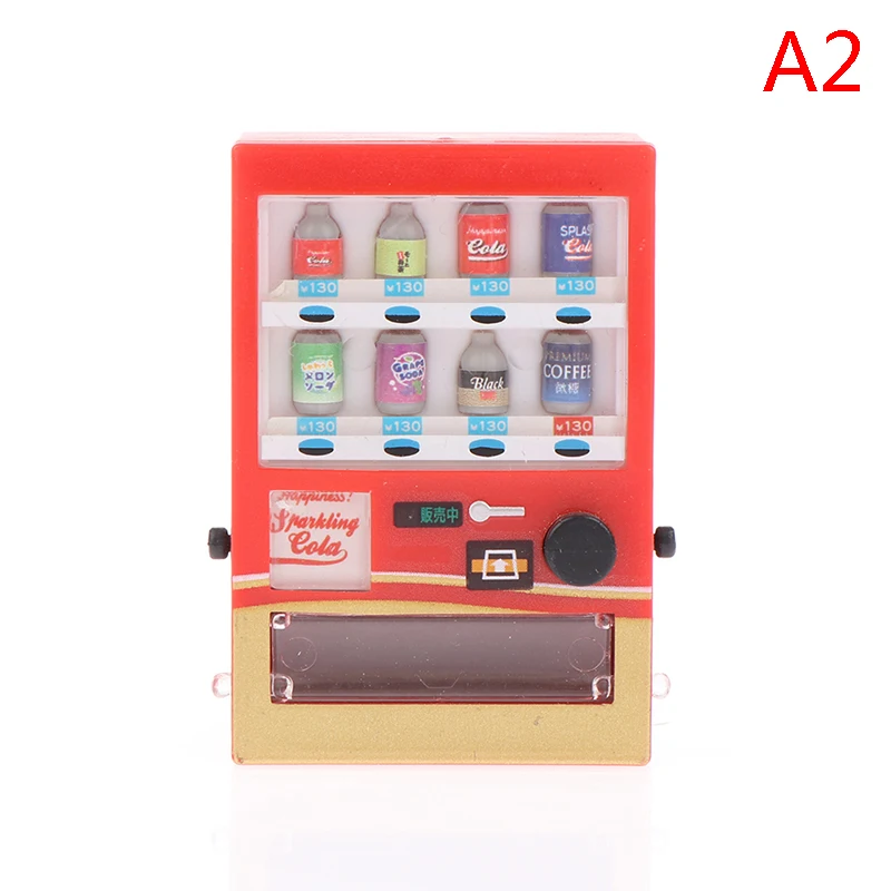 חדש חם! בובות סימולציה משקאות אוטומטיות מכונת חינוך למידה קניות משחק ילד ילדה לשחק להעמיד פנים בית בובות צעצוע