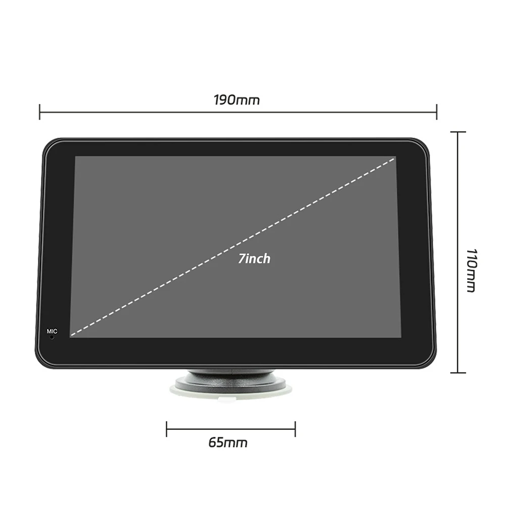 Navigator Portable Multifunctional Wireless Carplay-compatible Screen Car Plug In Car Play Auto Touchscreen Universal All Cars