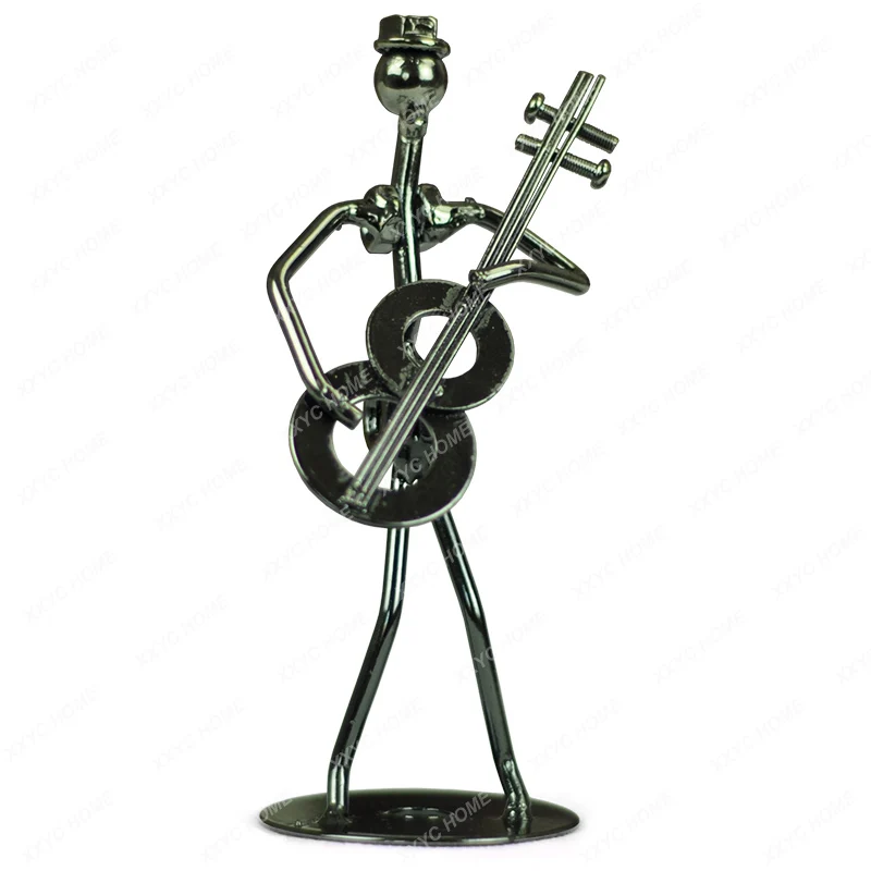 

Music Wrought Iron Villain Decoration Art Desk Living Room Desktop Fashion Home Crafts Decoration