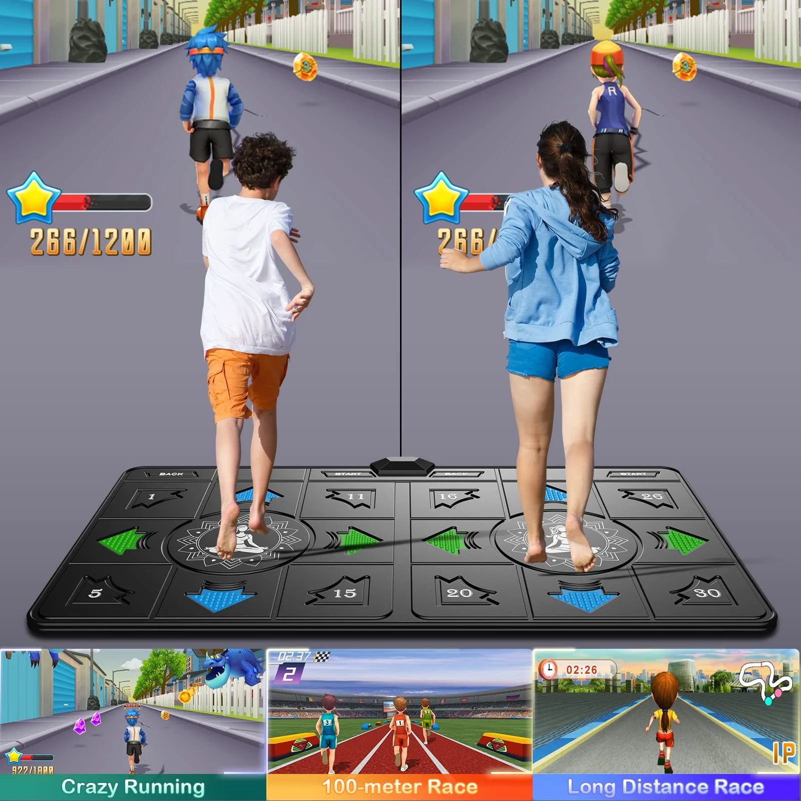 Dance Carpet For Tv Dual User Wireless Game Player With 2 Gamepads Hd Camera Colorful Lamp Ball Non-slip Grey Yoga Mat - Dance Pads - AliExpress Dance Carpet For Tv Dual User Wireless Game Player With 2 Gamepads Hd Camera Colorful Lamp Ball Non-slip Grey Yoga Mat - Dance Pads - AliExpress