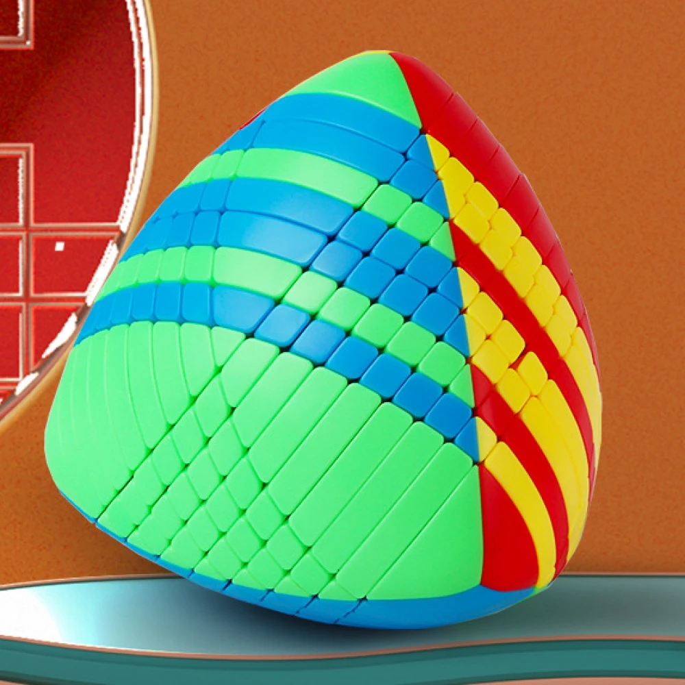 

Sengso 9*9 Multiple Colorful Magic Cube Tops Educational Toy Children 9 to 14 Years 10 11 Shengshou Brain Teaser High Difficulty