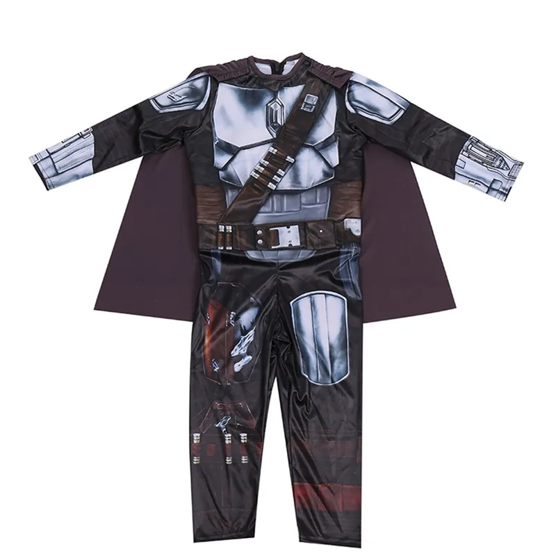 The Mandalorian Baby Yoda Kids Costume Cosplay Carnival Star Wars Dress Up