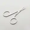 Safety Tip  Durable Nail Eyebrows Eyelash Trimmer Stainless Steel Small Grooming Scissors Portable   for Gift 1