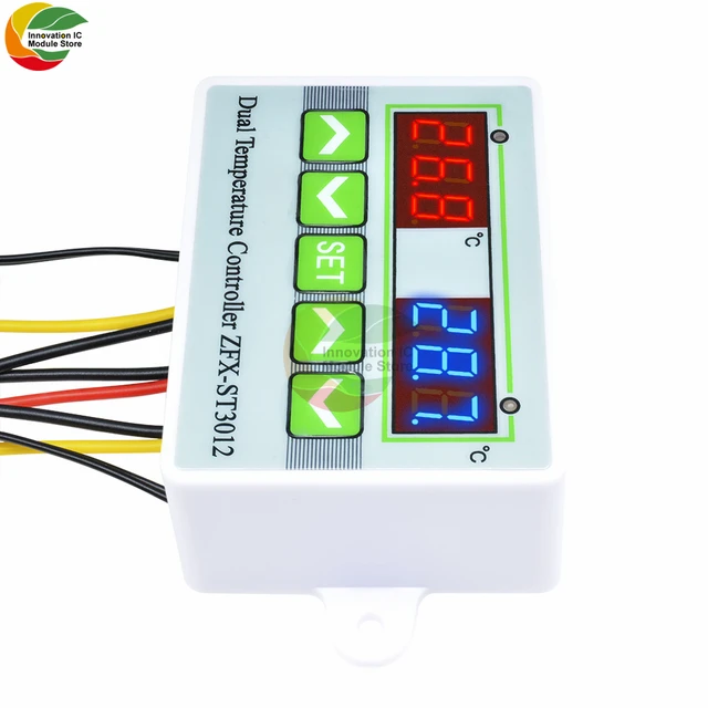 ZFXST3012 Intelligent Thermostat Temperature Controller Switch Dual