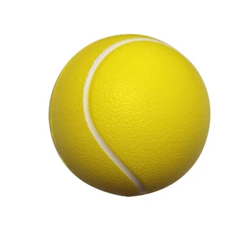 8pcs Creative Tennis Balls Practice Tennis Balls Sports PU Tennis Playing Ball Foam Solid Tennis Balls Beach Tennis Accessories 2