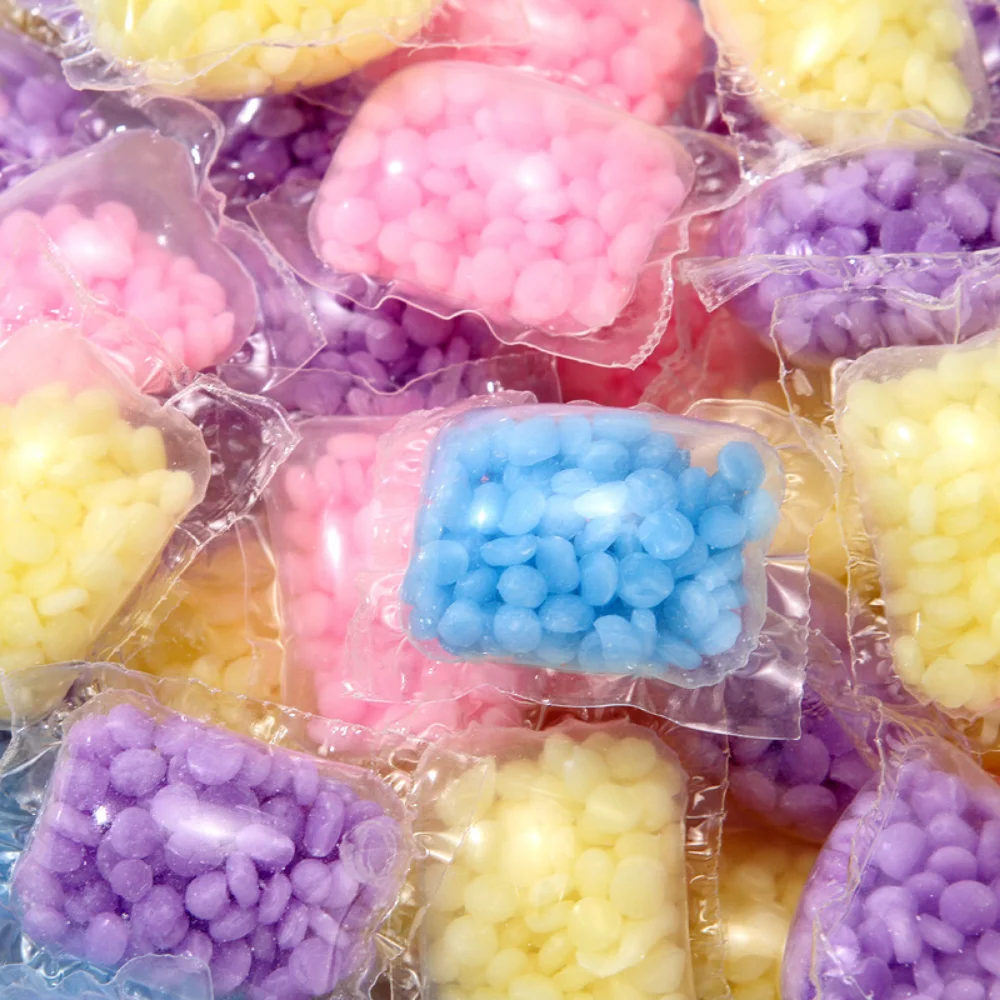 Laundry Scent Beads Granule Clean Clothing Soluble Aromatherapy Burst Protective Clothing Fragrance Supple Anti-static 20Pc laundry scent beads