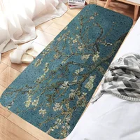Decoration Home Decor Items Van Gogh World Famous Paintings Door Floor Mat for Hallway on the Floor Outdoor House Entrance Mat 1