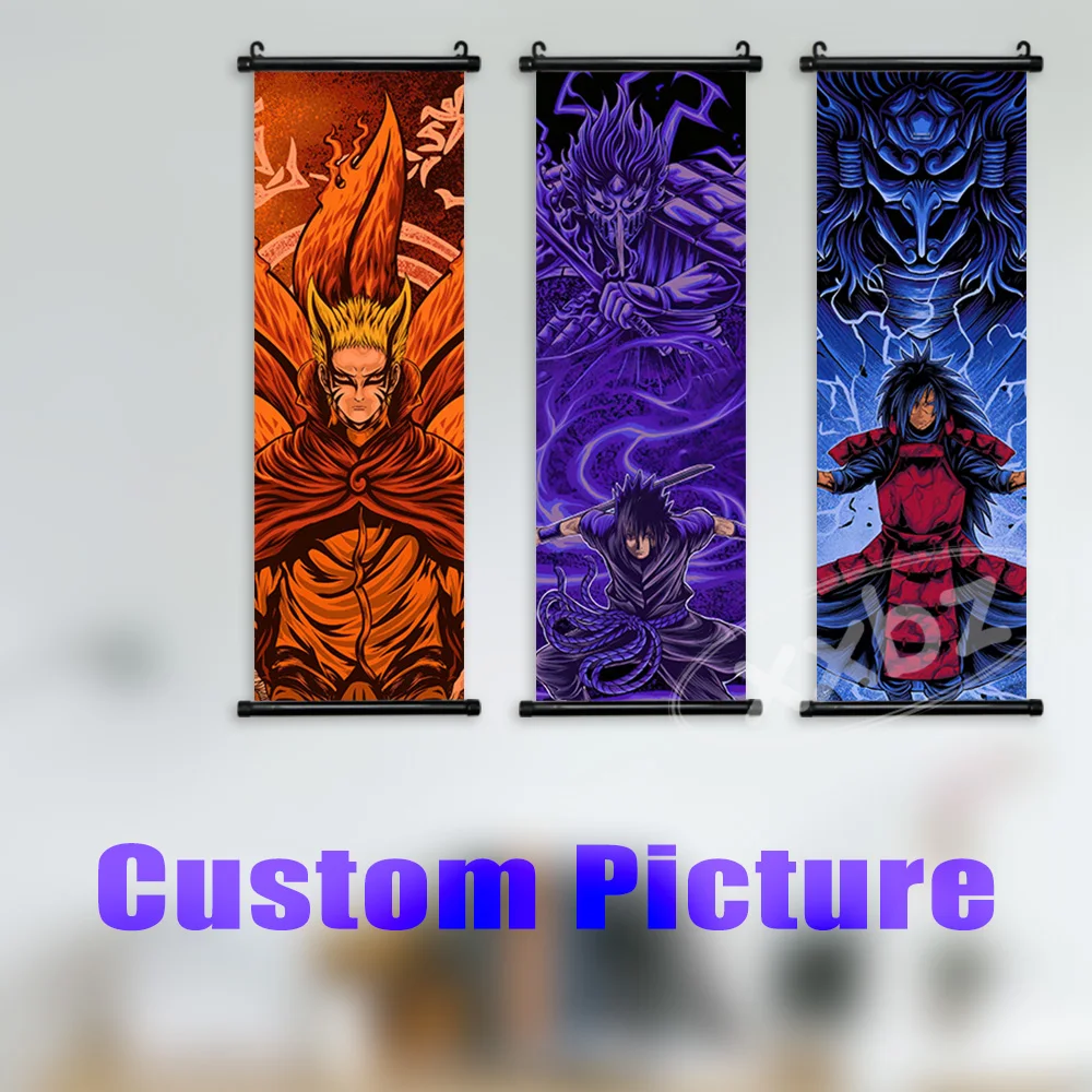 Anime Custom Posters Canvas Wall Art Scroll Pictures