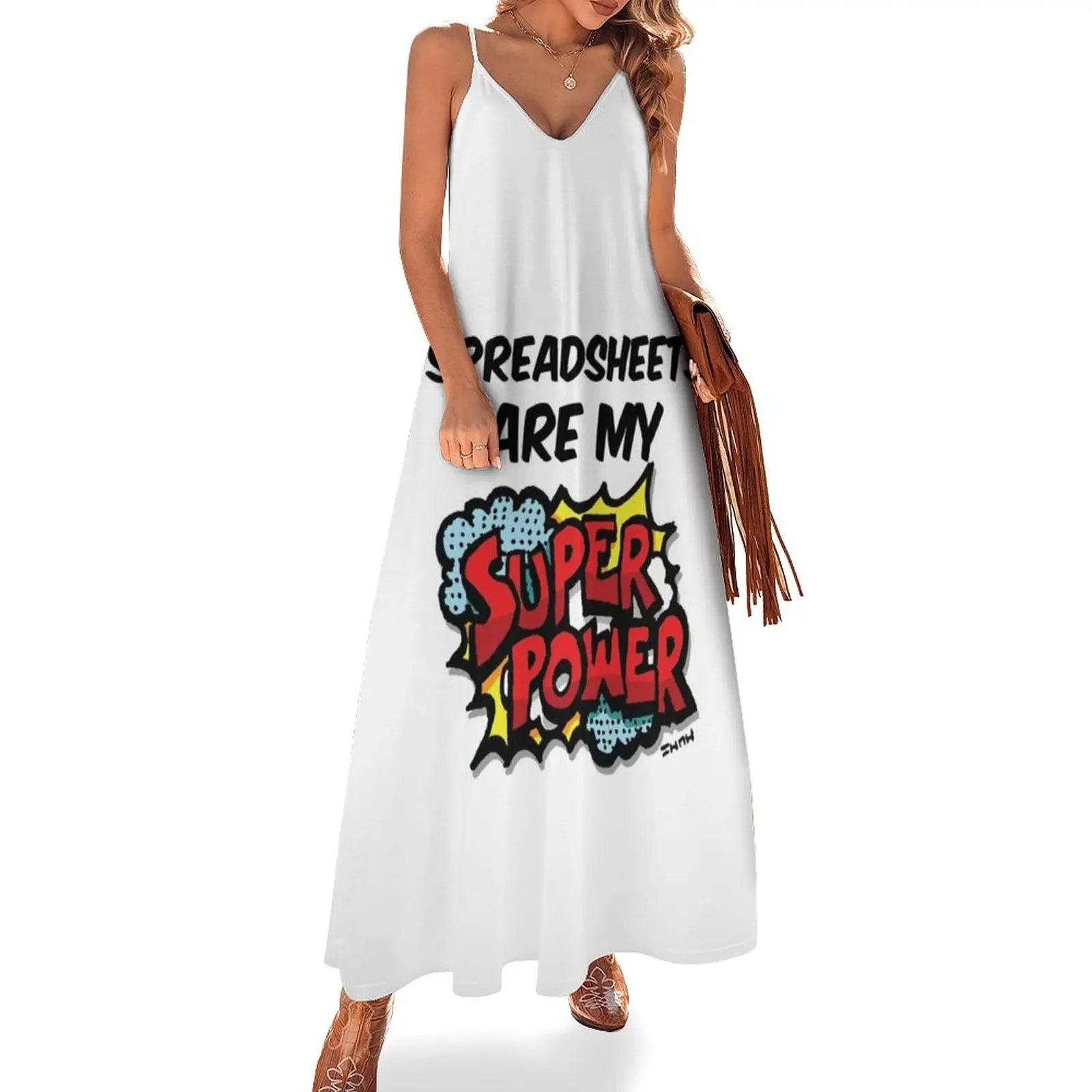 

Женские платья без рукавов Spreadsheets являются моим супер мощным платьем, женские летние платья 2024, летние женские платья 2024, женские платья