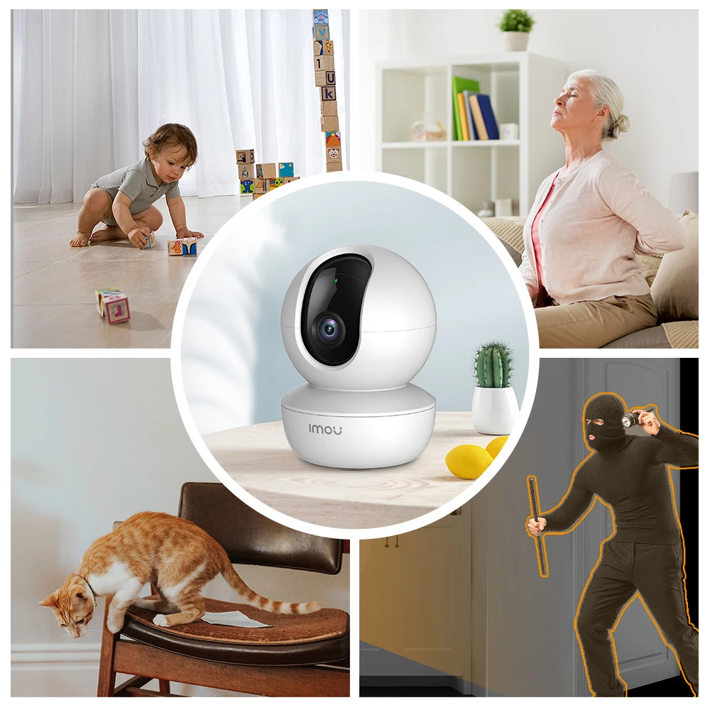Dahua imou Ranger SE 2MP AI Human Detect Camera Baby Security Surveillance Wireless ip CCTV Indoor 4X Digital Zoom 1080P Camera