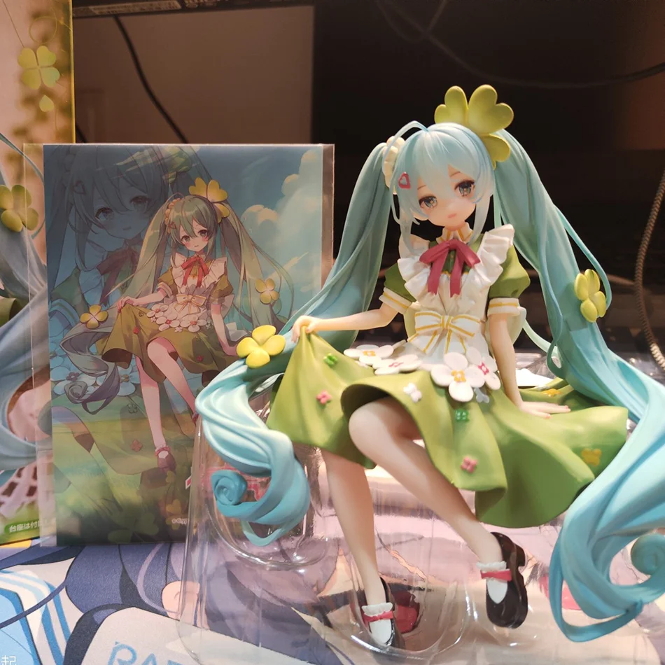 Hatsune Miku Flower Fairy Anime Figurine - Cute 14cm Kawaii Girl Toy Collectible