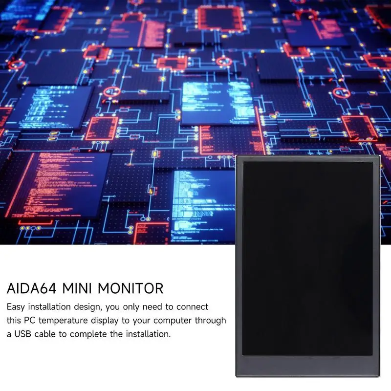 CPU GPU  HDD ͸ USB ÷, AIDA64  ̴ ǻ , 3.5 ġ IPS Ÿ C  ȭ, Ӱ AIDA6